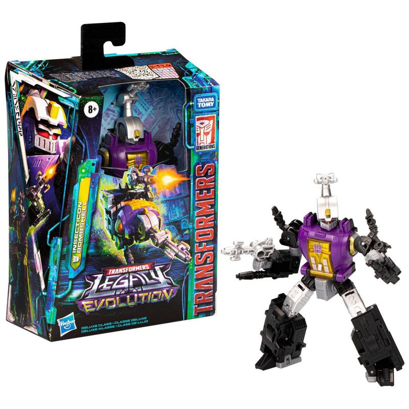 Transformers Legacy Evolution Deluxe Insecticon Bombshell Action Figure, 4 of 11