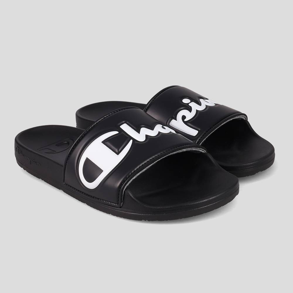 Champion Slide Sandals - Black 12