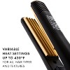 Hot Tools Pro Artist 24K Gold Crimping Iron | For Light Textured Crimps and Volume (1 in) , Micro Crimper Iron Model #HO-1174CRV2 - 3 of 4