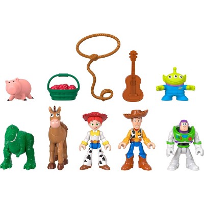 Детские фигурки Imaginext Fisher-Price Imaginext Disney and Pixar Toy Story Andy’s Room Pack, Set with 7 Action Figures and 3 Accessories — фото 5