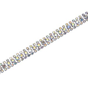 Unique Bargains Durable Rhinestone Chain Multipurpose Use Beaded Trim 1 Pc - 1 of 4