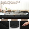 Japanese Floor Futon Mattress - Thick Tatami Sleeping Pad for Twin/Full/Queen, Portable Lounger Bed - 2 of 4