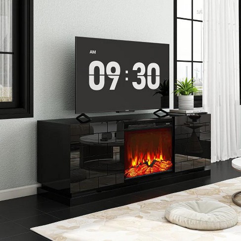 NicBex TV Stand Modern Media Console with Electric Fireplace Entertainment Center for Living Room, Bedroom - image 1 of 4