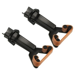 Unique Bargains Plastic Lightweight Portable Billiard Cue Tips Black 3.4 x 1.9 Inch 2 Pcs - 1 of 4