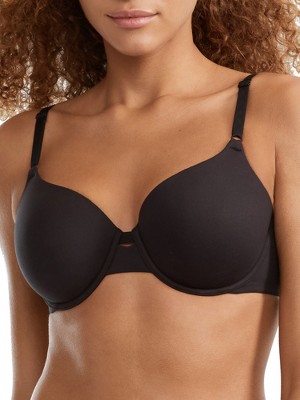 Simply Perfect By Warner's Women's Underarm Smoothing Underwire Bra Ta4356  - Black 36dd : Target