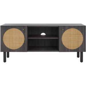 Ophelia 2 Door 2 Shelf Media Stand - Safavieh - 1 of 4