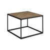 Okak Contemporary Rectangle/Square Coffee Table with Parquet Top Modern Decorative Design, Easy Assembly, Ideal for Living Room or Office - 3 of 4