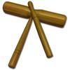 Rhythm Band Round Tick Tock Block Bamboo - 2 of 4