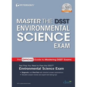 Master the Dsst Environmental Science Exam - by  Peterson's (Paperback) - 1 of 1