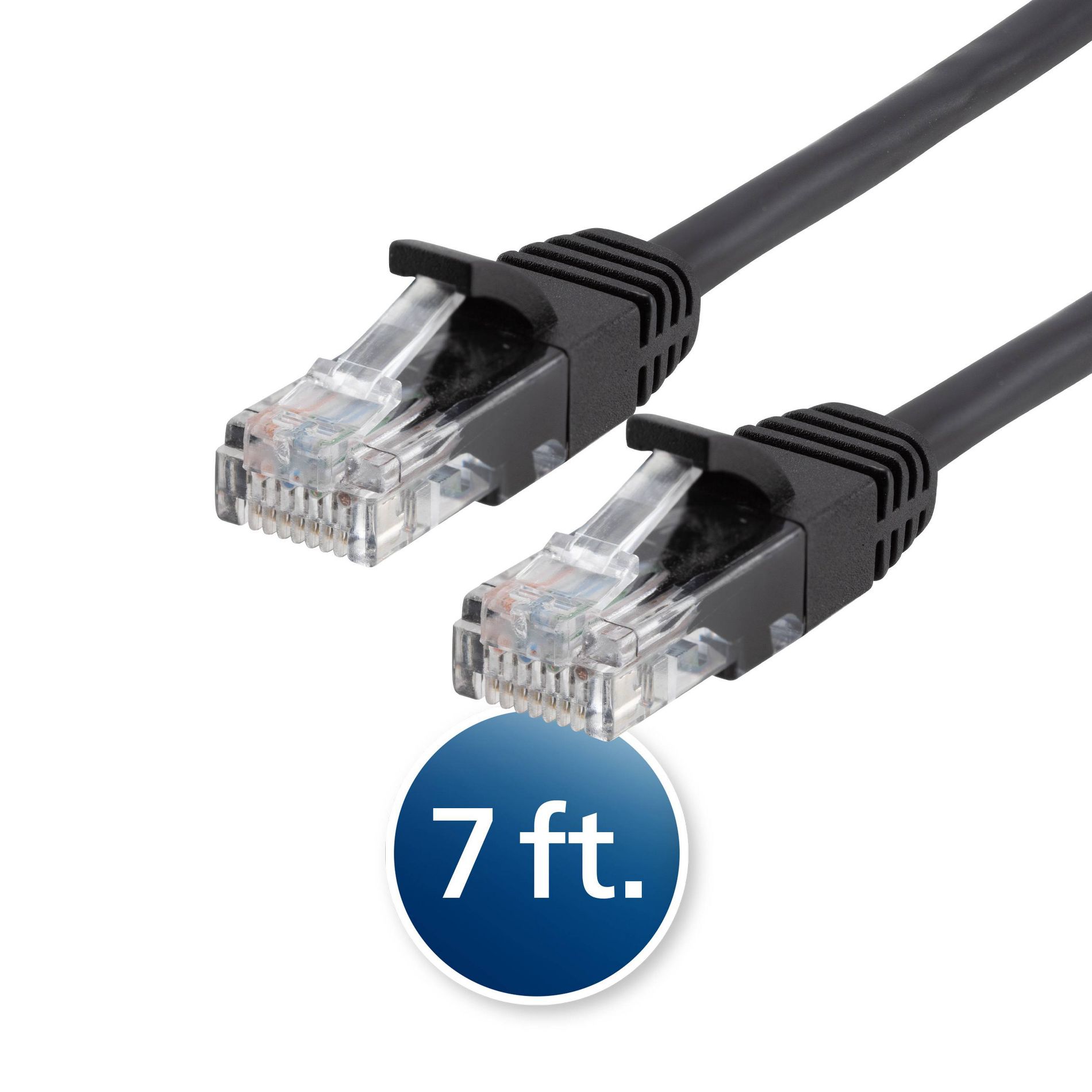 Philips 7' Cat6 Ethernet Cable  - Black