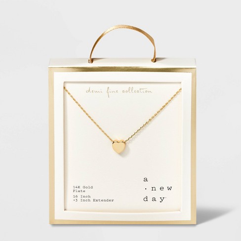 Cute 14k gold deals necklace