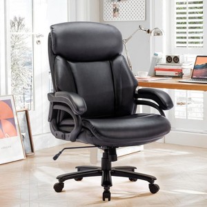 COLAMY Executive Big and Tall 400lbs PU Leather Office Chair - 1 of 4