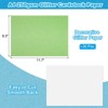 Unique Bargains 250gsm Cardstock DIY Craft Glitter Paper Sheets 20 Pcs - 2 of 4