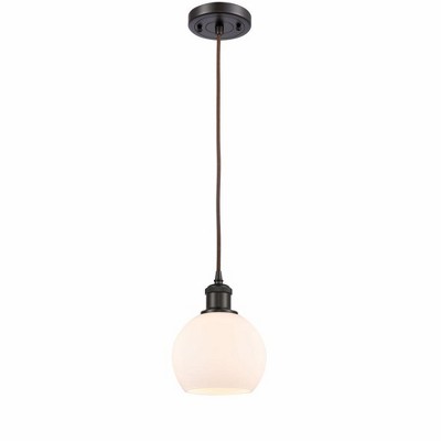 Athens - 1 Light Mini Pendant In Industrial Style-9.88 Inches Tall and 6 Inches Wide