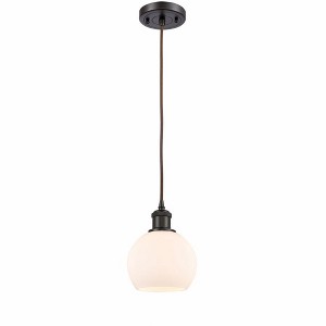 Athens - 1 Light Mini Pendant In Industrial Style-9.88 Inches Tall and 6 Inches Wide - 1 of 1