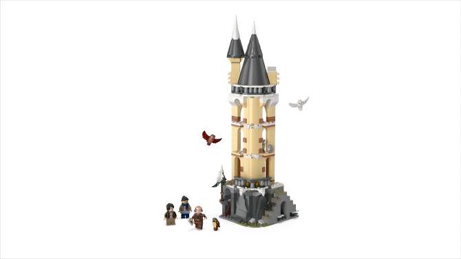 LEGO Harry Potter Hogwarts Castle Owlery Building Toy 76430, 2 of 8, play video