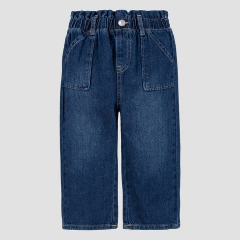 Levi's® Toddler Girls' Cinched Top Wide Leg Pants : Target