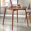 5pc Derby Counter Height Dining Set Walnut/Gray - Lifestorey - image 3 of 4