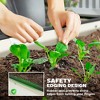Resenkos Patio Planting Bed, Raised Garden Bed,7' x 3' x 1' Raised Garden Bed Sets for Gardening with Metal Plant Stakes, - 3 of 4