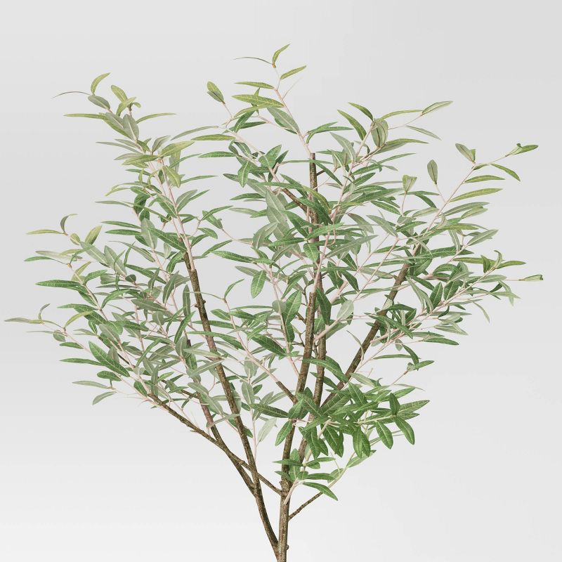 72&#34; Olive Artificial Tree with Cement Pot - Threshold&#8482; designed with Studio McGee, 4 of 6