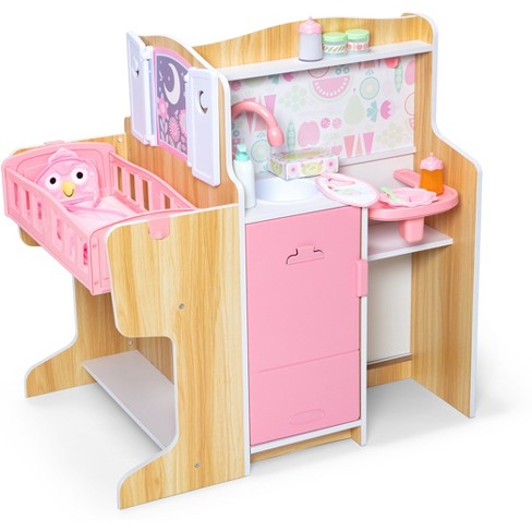 Melissa & Doug Mine To Love Baby Care Activity Center & Baby Care  Collection - Pink : Target