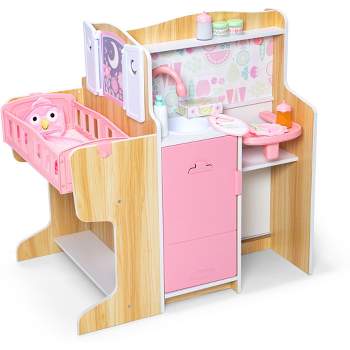 Melissa & Doug Mine to Love Baby Care Activity Center & Baby Care Collection - Pink