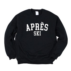 Simply Sage Market Women's Graphic Sweatshirt Apres Ski University - 1 of 3