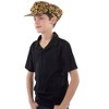 Dress Up America Emoji Smiley Face Printed Cabbie Cap - One Size Fits Most - 3 of 3
