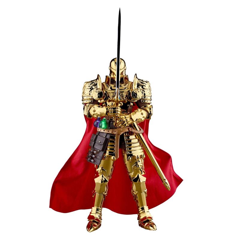Beast Kingdom Co. Marvel Medieval Knight Iron Man DAH-046SP Golden PX Action Figure, 5 of 7