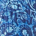 blue tonal patchwork