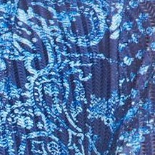 blue tonal patchwork