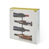 True Align Wall-Mounted Wine Rack, Black Wrought - 4 of 4