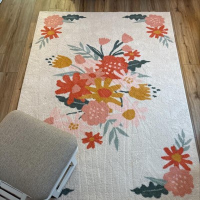 Flower Kids' Bath Rug - Pillowfort™ : Target