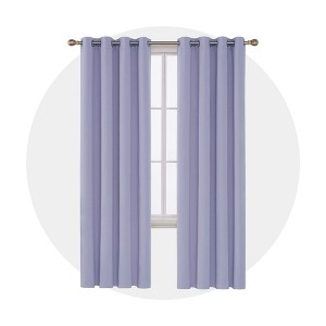 Deconovo Blackout Thermal Grommet Window Curtain 1 Panel - 1 of 4