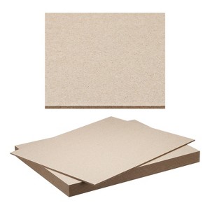 Unique Bargains Thick Sturdy Book Binding Cover Chipboard Sheets 10 Pcs - 1 of 4