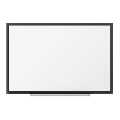 Quartet Classic Series Magnetic Whiteboard 48 x 36 Black Aluminum Frame SM534B