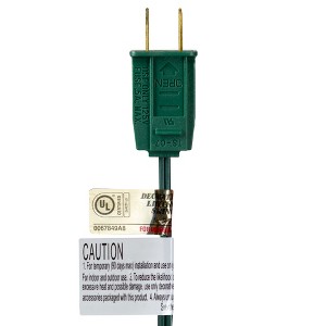 Northlight Opaque C7 Christmas String Lights - Clear - 24' Green Wire - 25ct - 1 of 3