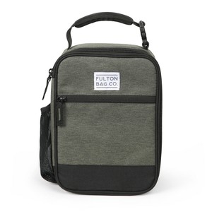 Fulton Bag Co. Upright Lunch Bag - Dusty Olive, Dusty Green