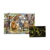 The Learning Journey International Puzzle Doubles Floor Puzzle Glow in the Dark Wildlife 100pc - 2 of 4