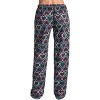 Just Love Womens Buffalo Plaid Knit Jersey Pajama Pants Buffalo Check Cotton PJs - 3 of 3
