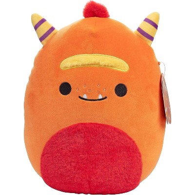 Squishmallows 10" Orange Monster - Officially Licensed Kellytoy Plush - Collectible Soft & Squishy Stuffed Animal Toy - Gift for Kids, Boys and Girls