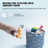 Nocciola 10 PCS Sushi Toys with Takeout Bag,Plush Squeaky Dog Toy Set,Cute Stuffed Pet Toys,Puppy Chew Toys,For Small to Medium Dog,Foodie Series toy - 3 of 4
