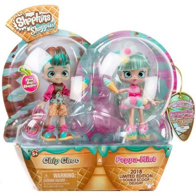 shopkins peppa mint doll