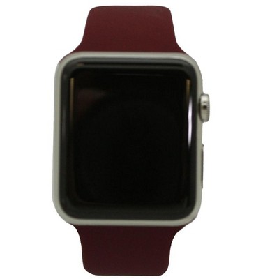 Olivia Pratt Solid Silicone Apple Watch Band Medium to Large Size Wrist M/L only.  Made for 6.5 to 8.5 inch Wrists.