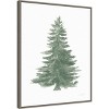 22" x 28" Floursack Holiday Tree Framed Wall Canvas - Amanti Art: Seasonal Celebration Decor - 2 of 4
