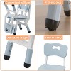 Kids Chairs, 3 Level Height Adjustable Plastic Preschool Chairs, Max Load 180 Lbs, for 2-8 Years Home, School, Indoor/Outdoor - 3 of 4