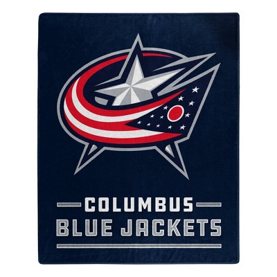 NHL Columbus Blue Jackets Throw Blanket