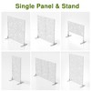 Dovelina Outdoor Metal Privacy Screen Freestanding Patio Decorative Screens - 3 of 4
