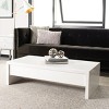Kinsley Lift - Top Coffee Table - FOX2234A - White - Safavieh Couture - 3 of 4