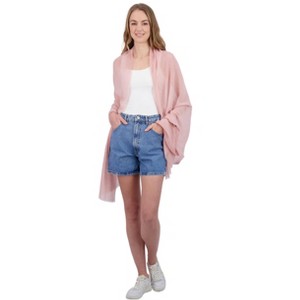 Tahari Women's Oversized Wrap - Super Soft and Lightweight Wrap for Women - 1 of 4
